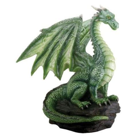 White Ice Dragon Figure - Dragon Figurines Canada