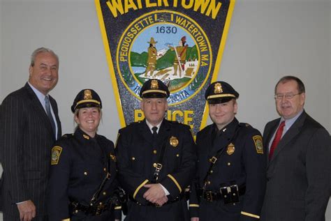 3 Members of the Watertown Police Force Earn Promotions | Watertown, MA Patch