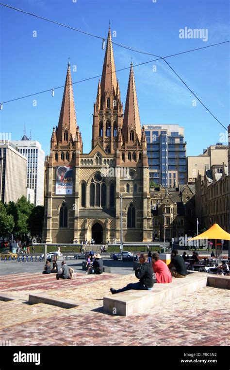 St Paul's Cathedral, Melbourne, Australia Stock Photo - Alamy