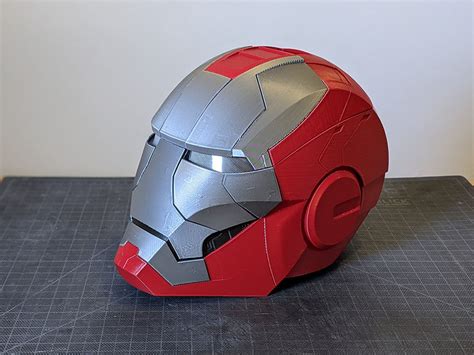 Buy Iron Man Mask Stl MK5 Helmet STL Iron Man Helmet 3D STL Online in ...