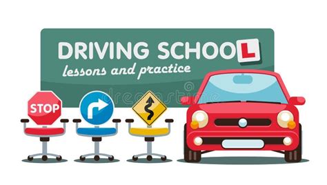 Driving School Stock Illustrations – 9,727 Driving School Stock ...