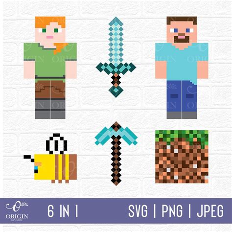 Minecraft Steve Svg Minecraft Svg Game Characters Svg Minecraft | Porn ...