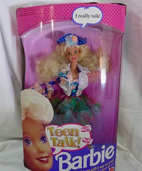 Amazon.com: Barbie Mattel Teen Talk Doll - 1991 : Toys & Games