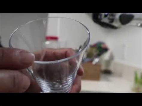 how to repair chipped glass - YouTube