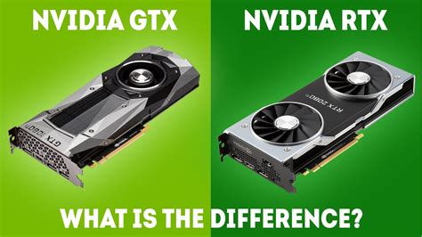 NVIDIA RTX vs. GTX - What Is The Difference? [Simple] - YouTube