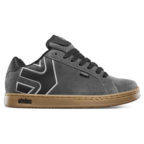 Etnies Fader Grey / Gum - The Shoe Library