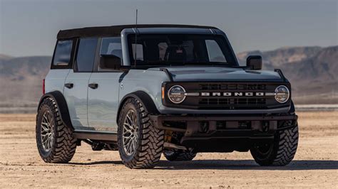 World's First Slammed Ford Bronco Rides Low On Adaptive Air Suspension