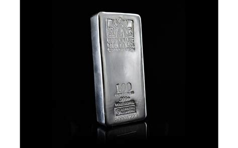 100 Troy Ounce Silver Bar