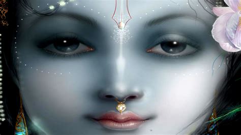 God Krishna Closeup View HD Wallpapers | HD Wallpapers | ID #33114