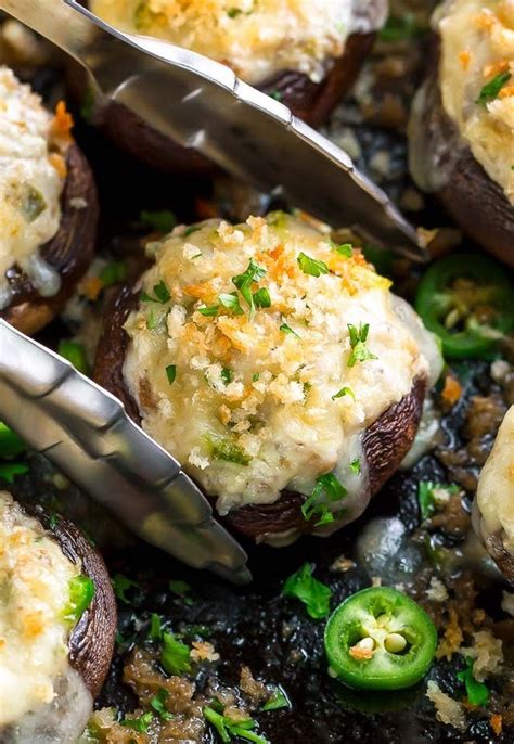 15 Easy Baked Stuffed Mushroom Recipes – Easy Recipes To Make at Home