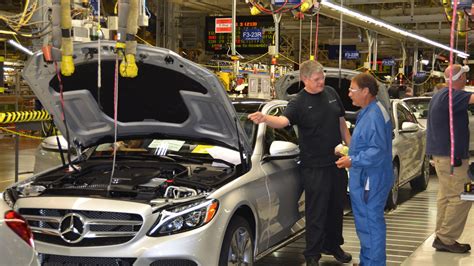 Mercedes-Benz Starts C-Class Production At Alabama Plant