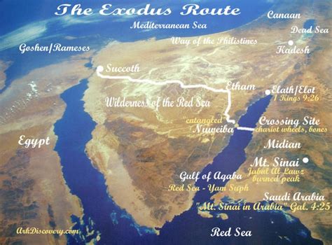 The Exodus Route | Crossing the red sea, Red sea, Bible mapping