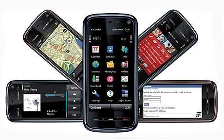 Nokia launches first touch-screen phone