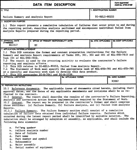 Failure Analysis Report Template - prntbl.concejomunicipaldechinu.gov.co