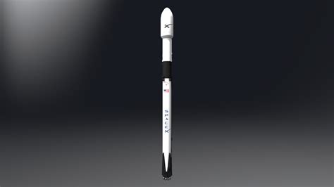 Falcon 9 - SpaceX - Download Free 3D model by Stanley Creative (@Stanley_Creative) [394f7cf ...