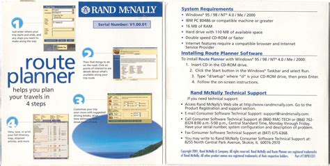 RandMcNallyRoutePlanner-Win95+ : Free Download, Borrow, and Streaming ...