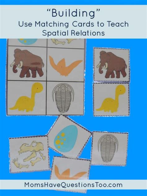 Matching Games for Kids that Teach Spatial Relations