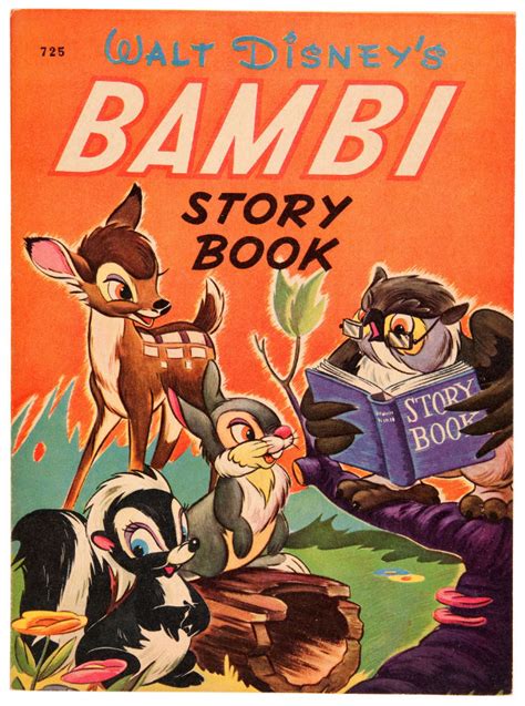 Hake's - "BAMBI" BOOK PAIR.