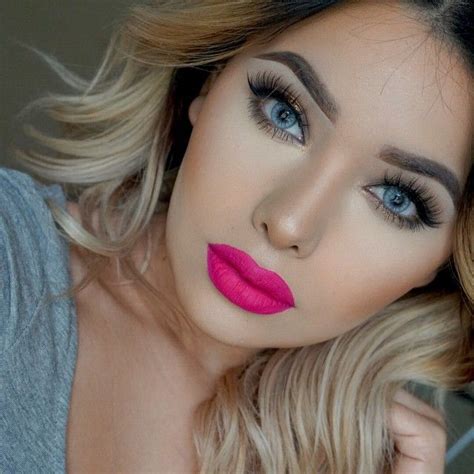 Pinterest: @m4ddymarie | Pink lipstick makeup, Pink lips, Pink lipstick