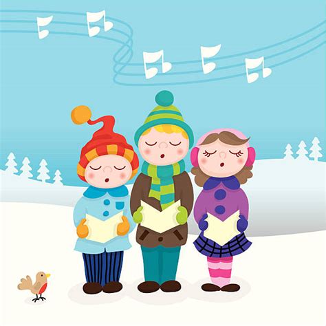 Caroler Clip Art, Vector Images & Illustrations - iStock