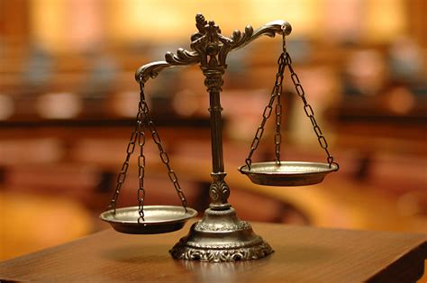 Symbol Of Law And Justice Decorative Scales Of Justice Stock Photo - Download Image Now - iStock