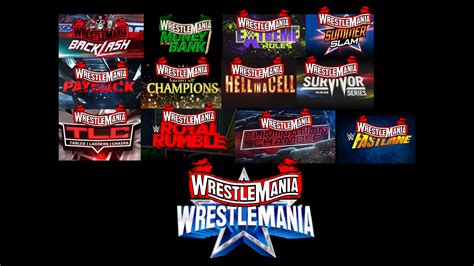 [High Resolution] 2023 Wwe Ppv Schedule