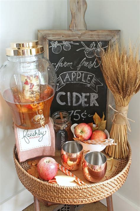 Apple Cider Farmhouse Fall Tray - Clean and Scentsible