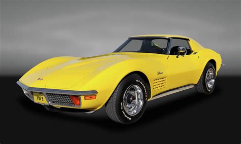 1972 Chevrolet C3 Corvette Stingray Coupe - 72VETTESUNFLW056 Photograph ...