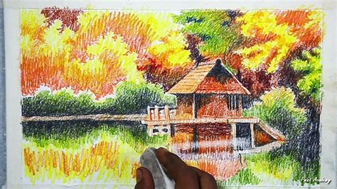 Best Scenery Drawing With Pencil Colour - I have recently started colored pencil drawing and ...