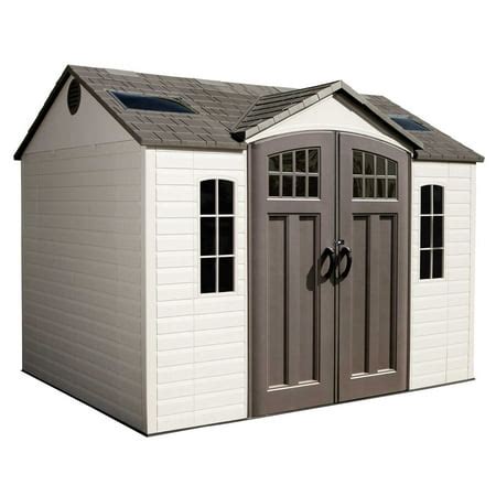 Lifetime 10 Ft. x 8 Ft. Outdoor Storage Shed, Desert Sand - Walmart.com