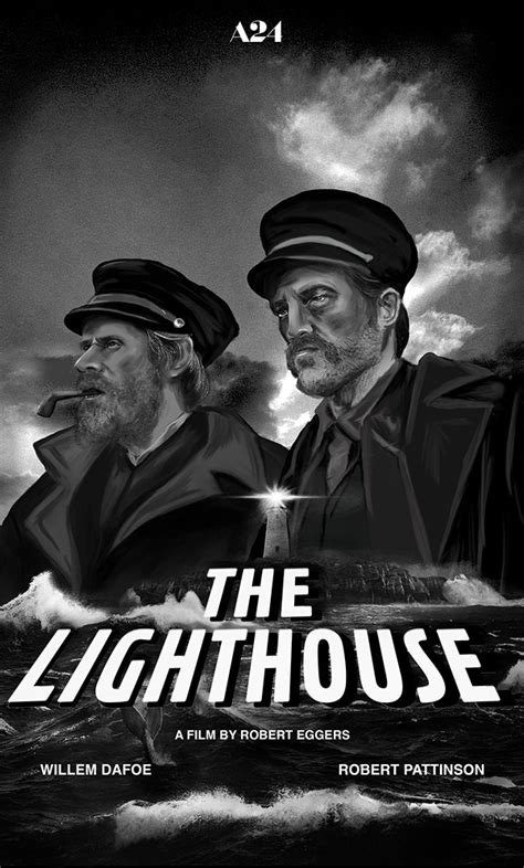 The Lighthouse Movie Poster A24 on Behance