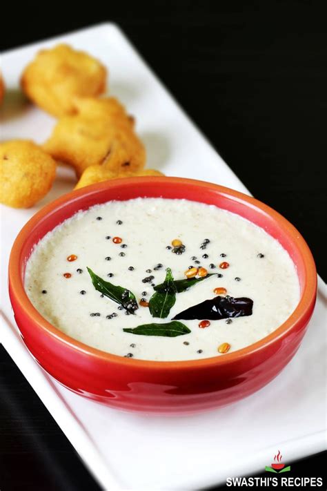 Coconut Chutney Recipe - Swasthi's Recipes