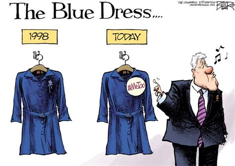 Monica Lewinsky Blue Dress