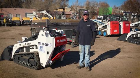 Demo Video: How to Operate a Bobcat MT55 Walk Behind Track Loader - YouTube