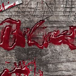 Dripping Blood Text Effect in Photoshop