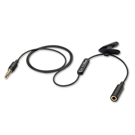 iPhone Microphone Adapter Cable, length 85cm - Cables & Adapters from ...