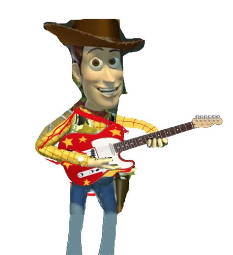 Woody Playing Red Starry Guitar by ABC90sFan on DeviantArt