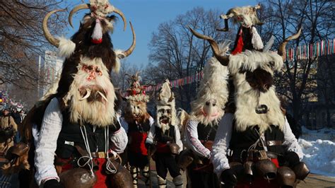 In January the kukeri come out in Bulgaria to banish evil - Folklore