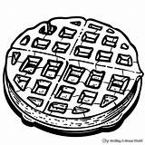 Waffle Coloring Pages  Free & Printable sketch template