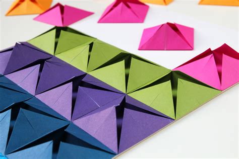 EASY ORIGAMI WALL ART. | Gathering Beauty