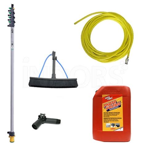 Solar Panel Cleaning KIT with Complete Detergent