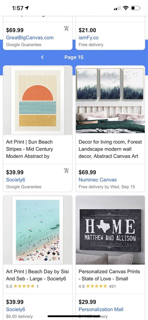 Pin by Joan Von Ahn on Beach house decor | Mid century landscape ...