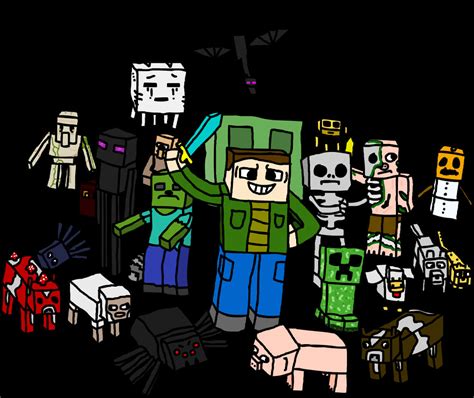 [100+] Minecraft Mobs Wallpapers | Wallpapers.com