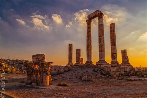 Amman (Templo de Hércules) | New york skyline, Skyline, World