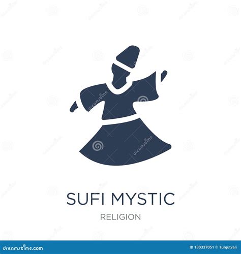 Sufi Mystic Vector Icon In 6 Different Modern Styles. Black, Two ...