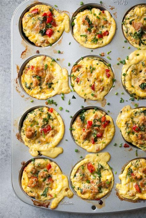 Loaded Frittata Muffins - Life is but a Dish