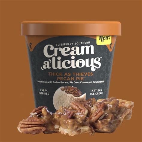 Creamalicious™ Thick As Thieves Pecan Pie Artisan Frozen Dessert, 8 ct - Fred Meyer