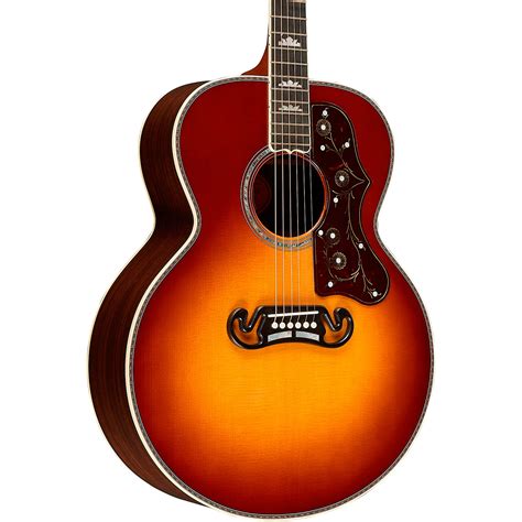 Gibson SJ-200 Deluxe Rosewood Acoustic-Electric Guitar Rosewood Burst | Musician's Friend