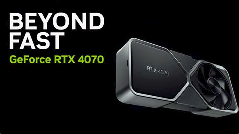 Nvidia RTX 4070 graphics card officially arrives today