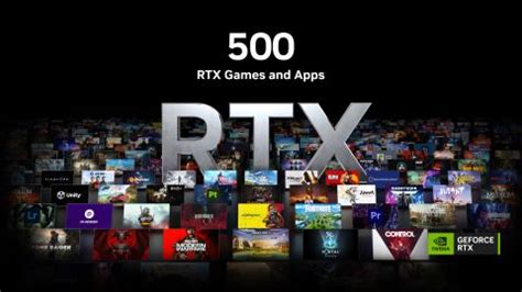 Nvidia reaches an RTX milestone, with over 500 games and applications ...